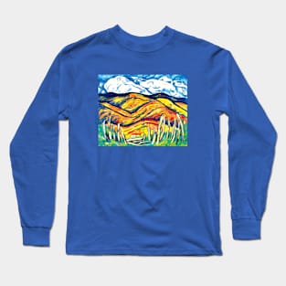 Marsden Hartley - The Last of New England—The Beginning of New Mexico Long Sleeve T-Shirt